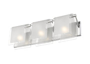 Zephyr 3 Light Vanity in Chrome
