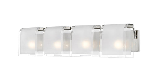 Zephyr 4 Light 30.66" Vanity in Brushed Nickel