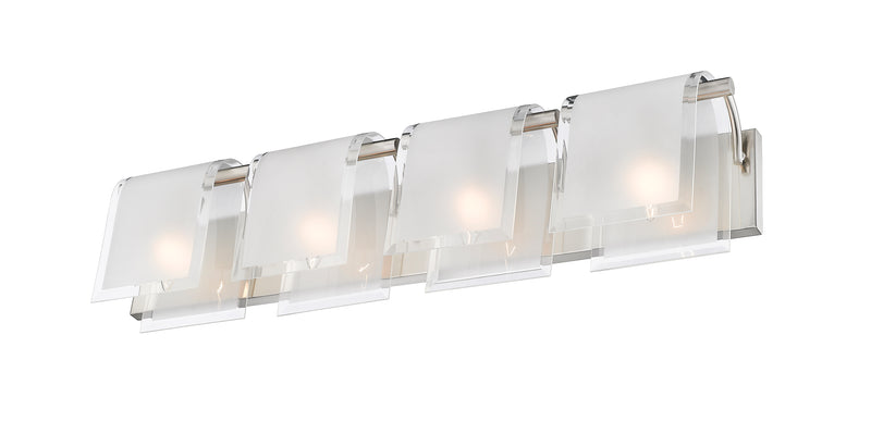 Zephyr 4 Light 30.66" Vanity in Brushed Nickel