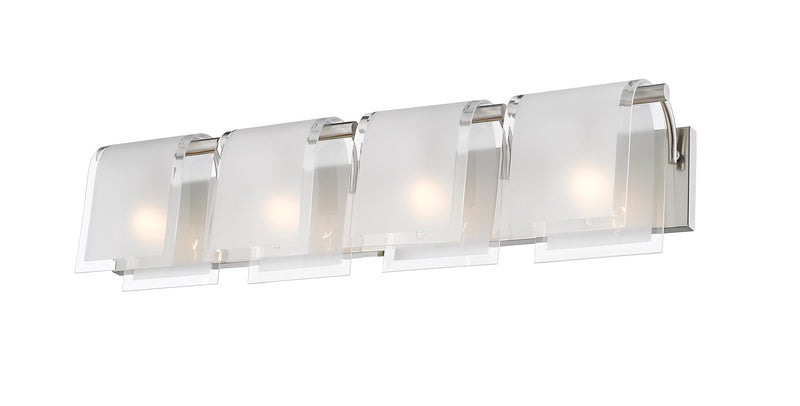 Zephyr 4 Light 30.66" Vanity in Brushed Nickel