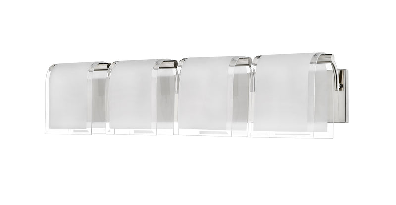 Zephyr 4 Light 30.66" Vanity in Brushed Nickel