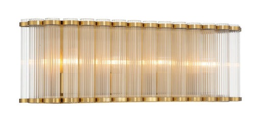 Glasbury 4-Light 23.75" Vanity Light in Gold