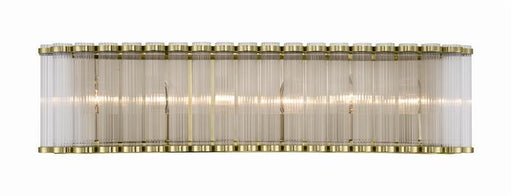 Glasbury 6-Light 32" Vanity Light in Gold