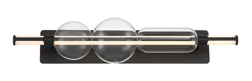Lucent 34" Bath Vanity Light in Matte Black