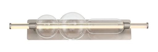 Lucent 34" Bath Vanity Light in Satin Nickel