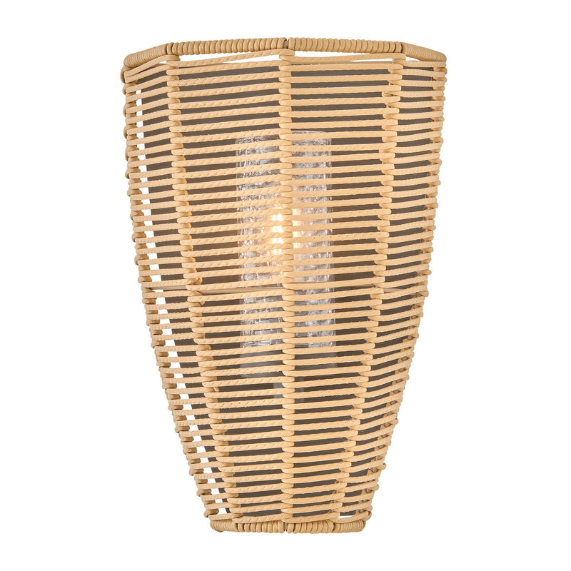 Luca Small Outdoor Wall Sconce in Black