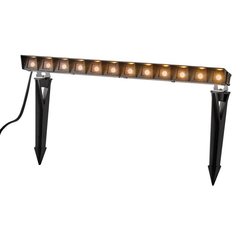 Vestra 20" LED Wall Wash Light in Antique Brushed Aluminum
