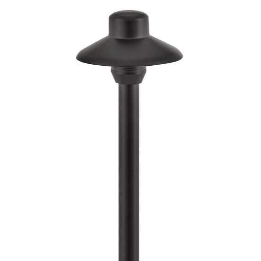 Hardy Island Small Standard Path Light in Brass Satin Black