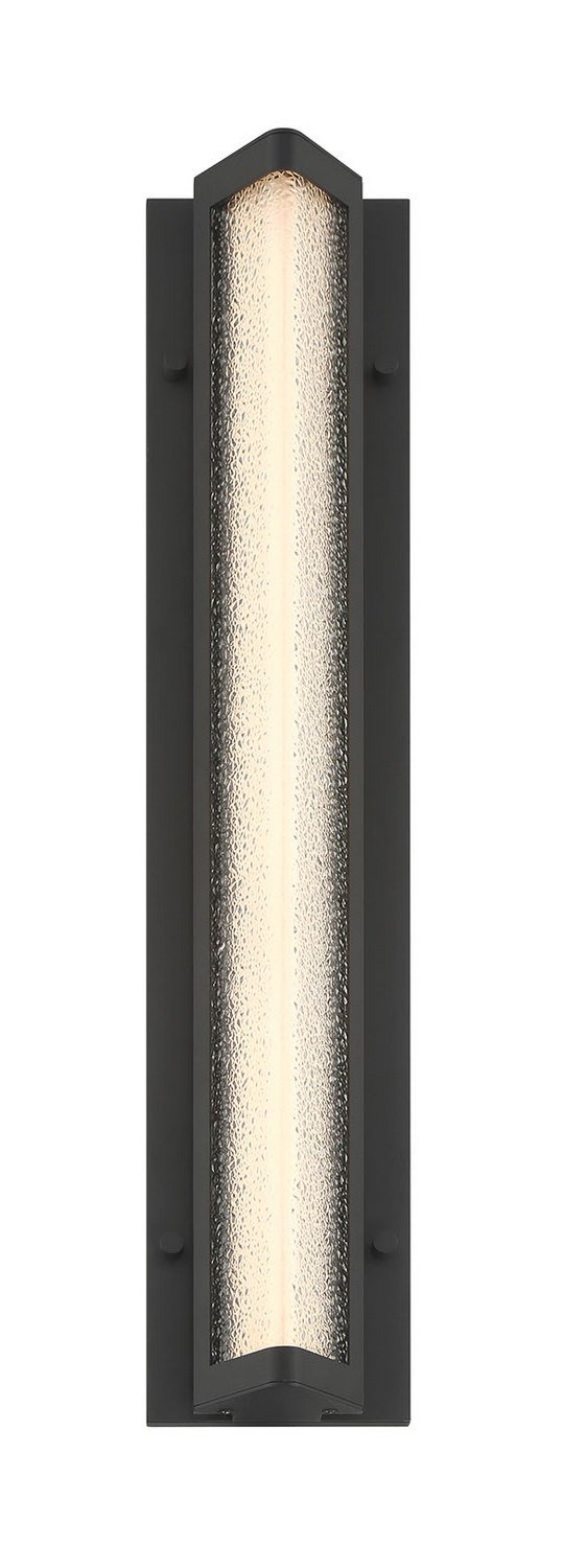 Hy50 24.6" Outdoor Wall Light in Sand Black