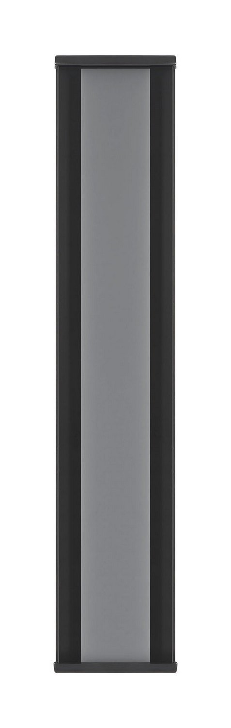 Dulton 24.4" Outdoor Wall Light in Matte Black