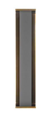 Dulton 24.4" Outdoor Wall Light in Antique Brass