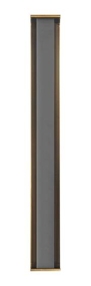 Dulton 42.25" Outdoor Wall Light in Antique Brass