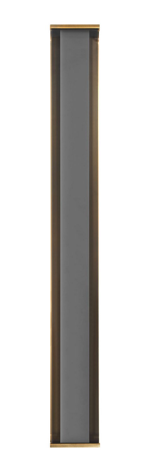 Dulton 42.25" Outdoor Wall Light in Antique Brass
