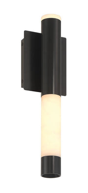 Ronda 16.2" Outdoor Wall Light in Matte Black