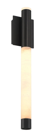 Ronda 24" Outdoor Wall Light in Matte Black