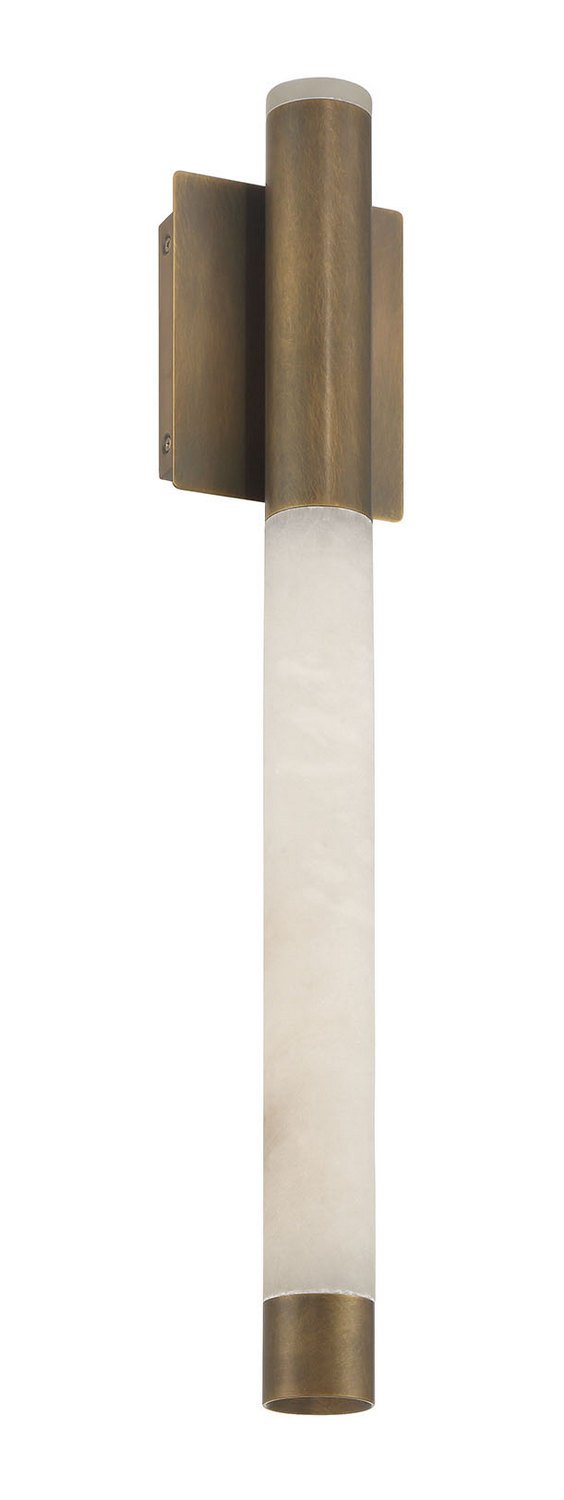 Ronda 24" Outdoor Wall Light in Weathered Brass