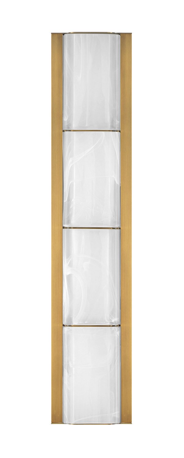 Gibraltar 24.5" Vanity Light in Antique Brass