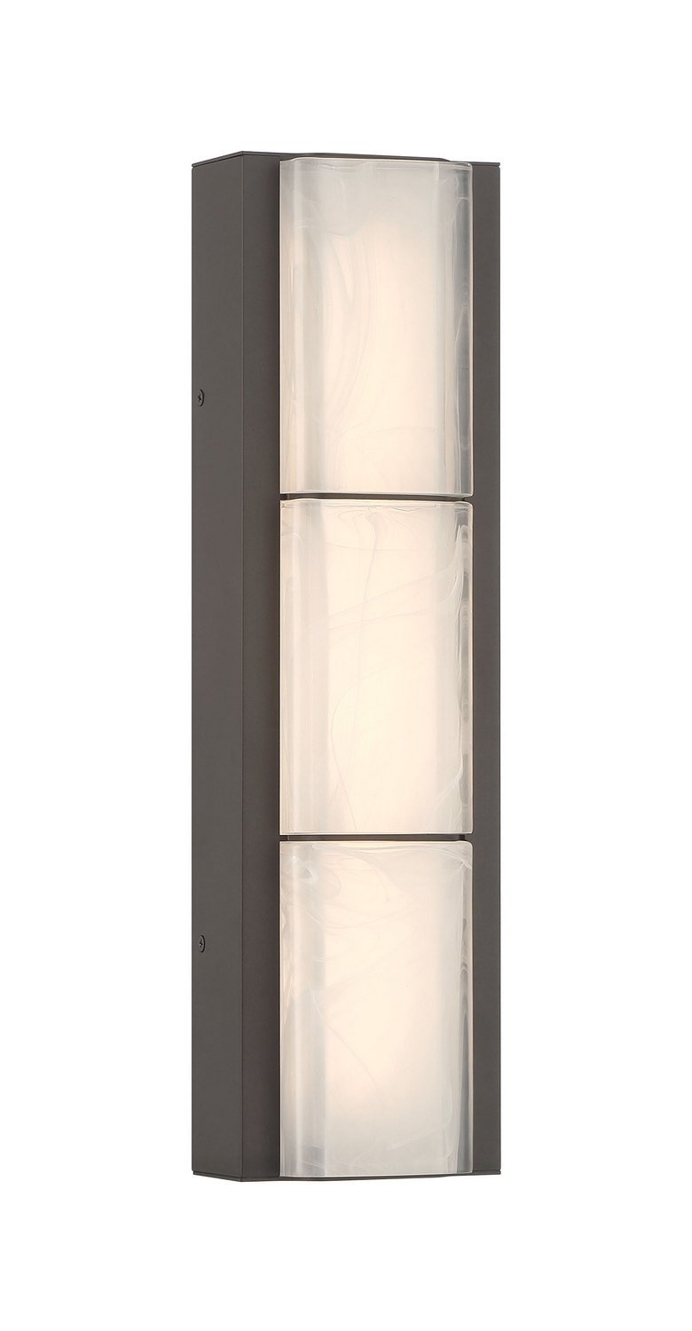 Gibraltar 18.25" Outdoor Wall Light in Sand Bronze