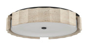 Roslington 23.75" LED Flush Mount in Matte Black