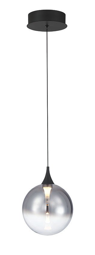 Iissa 6.25" Pendant in Matte Black