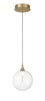 Iissa 6.25" Pendant in Gold