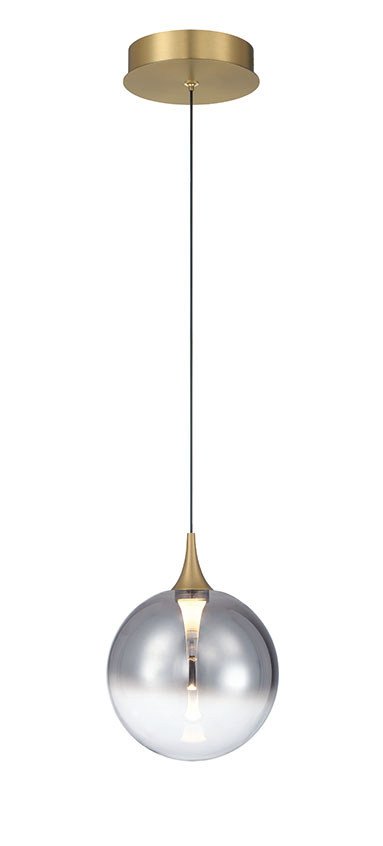 Iissa 6.25" Pendant in Gold