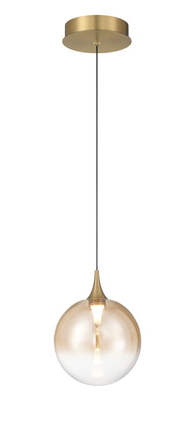 Iissa 6.25" Pendant in Gold