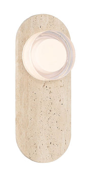 Sternn 15" Outdoor Wall Light in Travertine