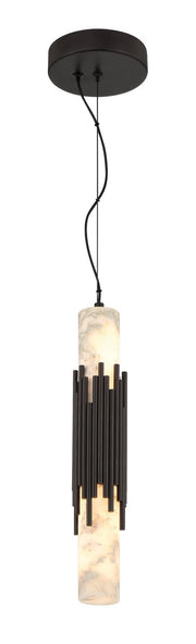 Venna 3" Mini Pendant, 16.5" Tall in Urban Bronze