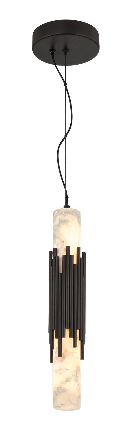 Venna 3" Mini Pendant, 16.5" Tall in Urban Bronze