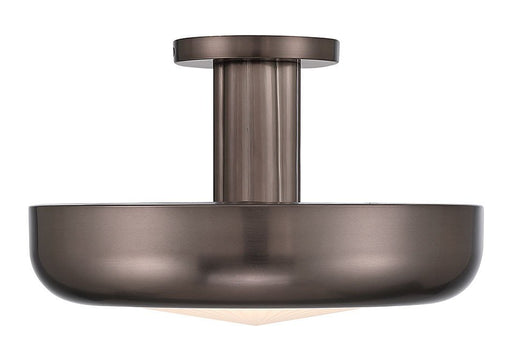Macey 16" Semi-Flush Mount in Harlow Bronze