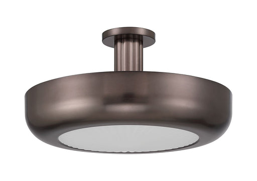 Macey 22" Semi-Flush Mount in Harlow Bronze