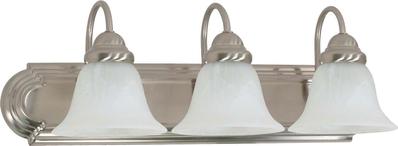 Ballerina 3-Light 24" Vanity in Brushed Nickel