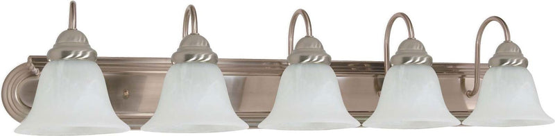 Ballerina 5-Light Bath Vanity Light in Brushed Nickel