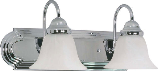 Ballerina 2-Light 18" Vanity in Polished Chrome