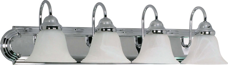 Ballerina 4-Light Bath Vanity Light in Polished Chrome
