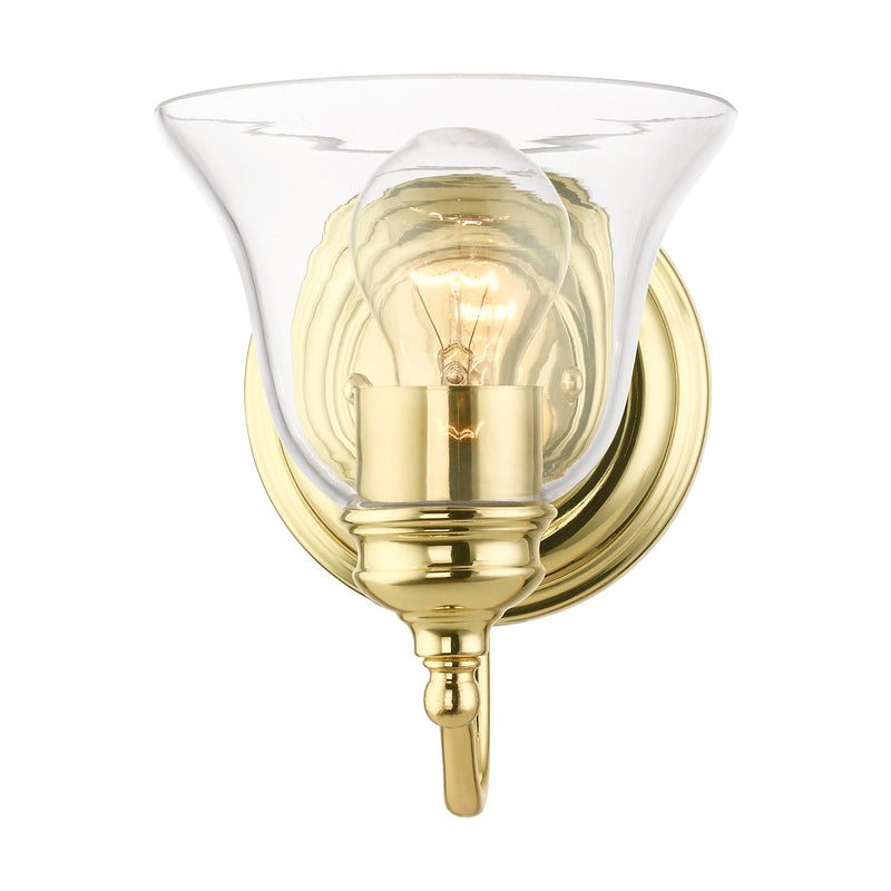 Moreland Wall Sconce in Polished Brass