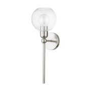 Downtown Sphere Wall Sconce in Brushed Nickel