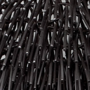 Urchin 9" Mini Pendant in Black