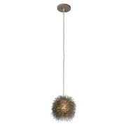 Urchin 6.25" Mini Pendant in Painted Chrome