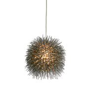 Urchin 6.25" Mini Pendant in Painted Chrome