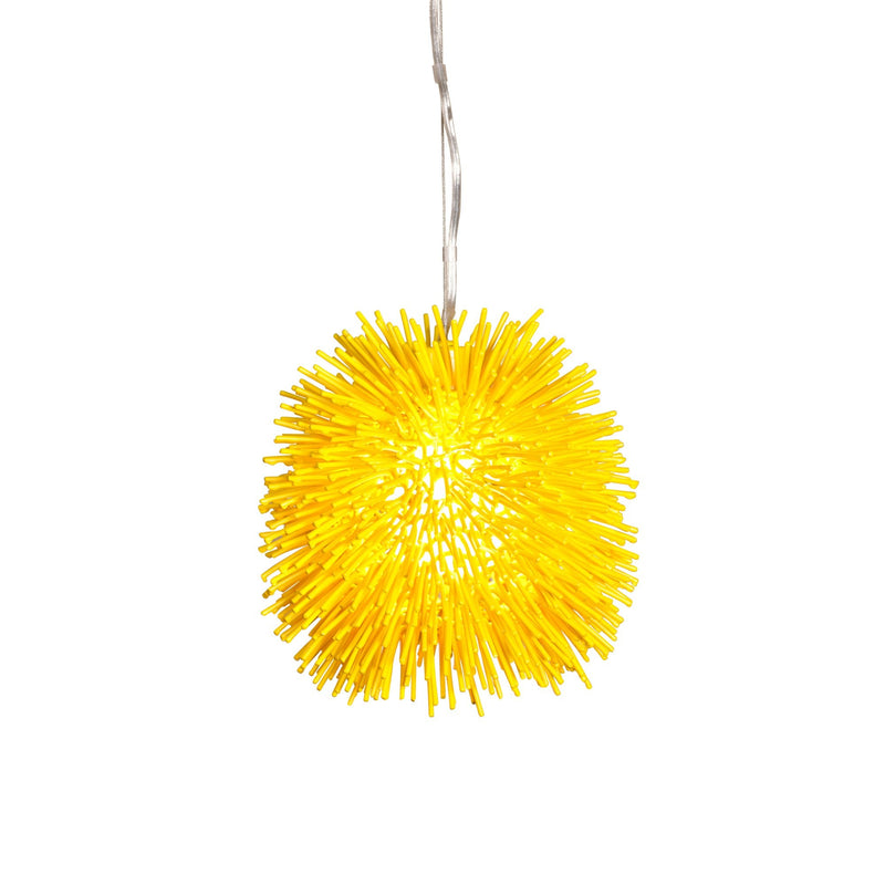 Urchin 9" Mini Pendant in Un-Mellow Yellow