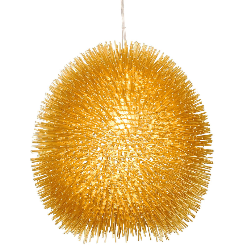Urchin 13" Pendant in Gold