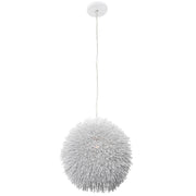 Urchin 13" Pendant in White