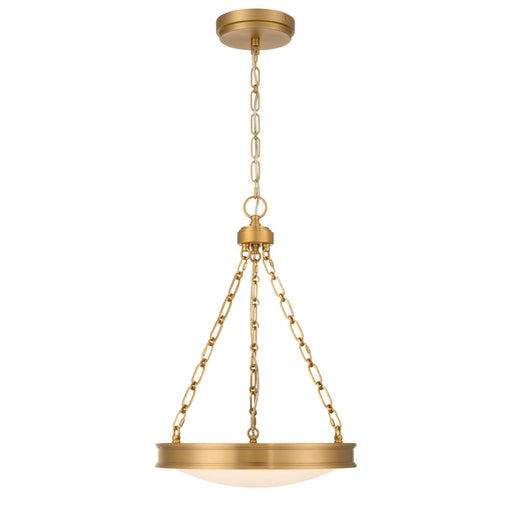 Cameron 17" Pendant in Brushed Champagne Brass