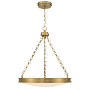 Cameron 24" Pendant in Brushed Champagne Brass
