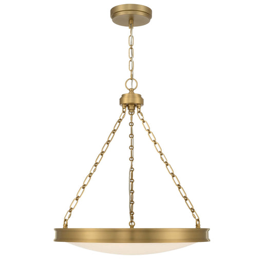 Cameron 24" Pendant in Brushed Champagne Brass