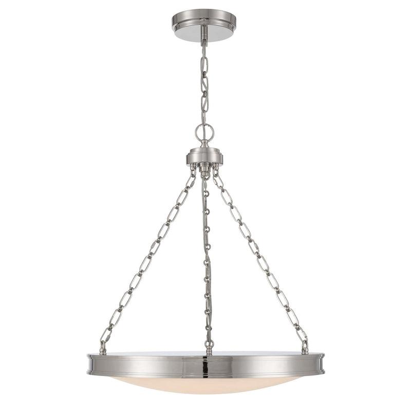 Cameron 24" Pendant in Polished Nickel