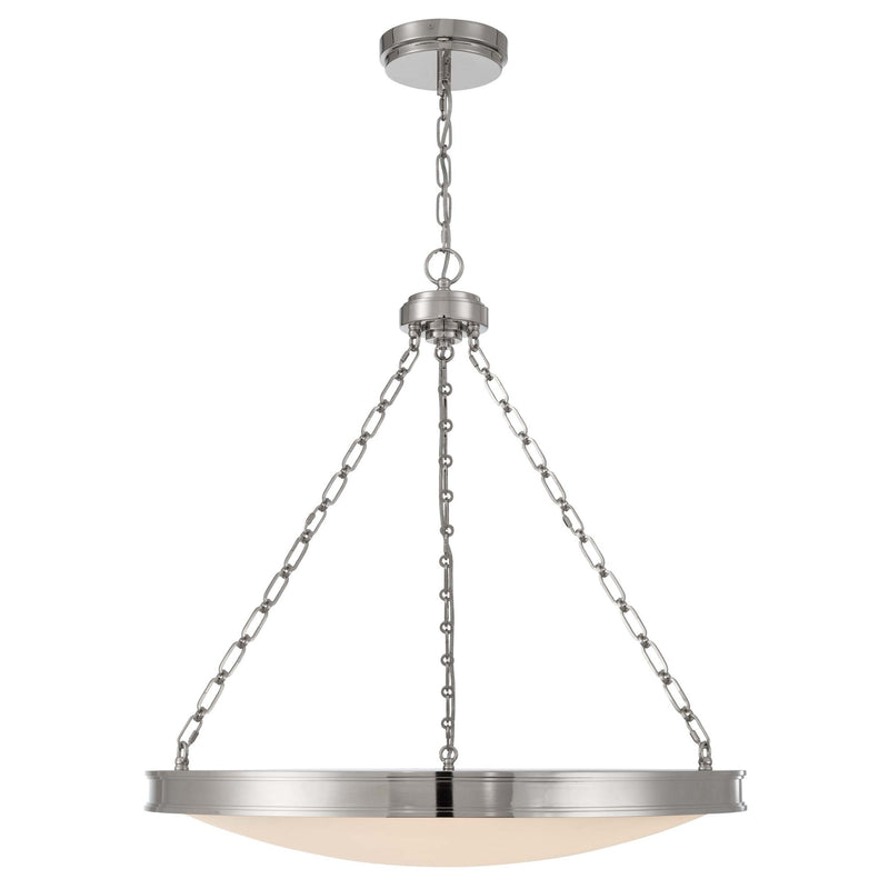 Cameron 30" Pendant in Polished Nickel