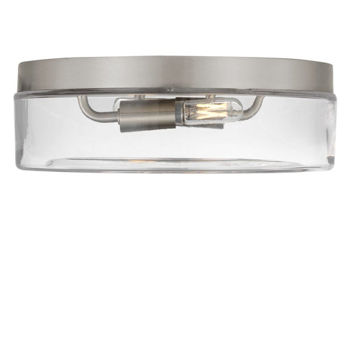 Rhett 2-Light Flush Mount in Brushed Nickel